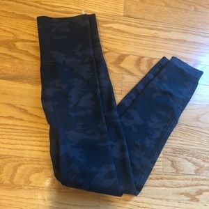 Spanx camo nylon leggings